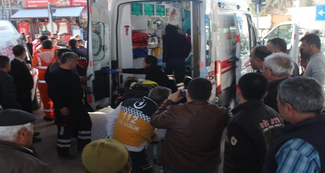 Bucak’ta trafik kazası: 1 yaralı