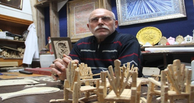 Türkiye’nin ilk yerel televizyon kurucusu eserleriyle göz kamaştırıyor