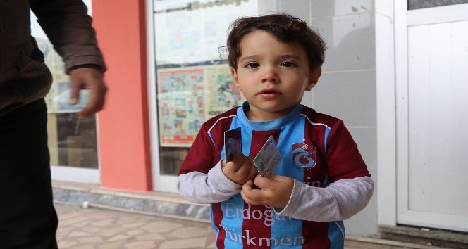 İki  yaşındaki Tayyip,  Cumhurbaşkanını görmek istiyor