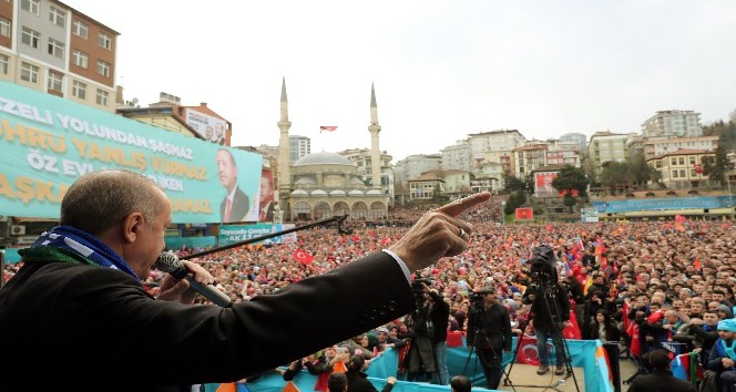 Cumhurbaşkanı Erdoğan’dan Rize’den Türkiye’ye 2 müjdeli haber