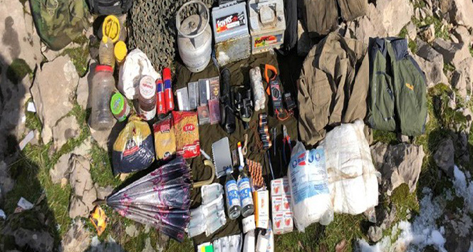 Cudi DaÄÄ±nda maÄarada PKK'ya ait mÃ¼himmat ele geÃ§irildi ile ilgili gÃ¶rsel sonucu