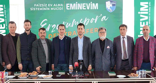 Eminevim'den Erzurumspor'a destek