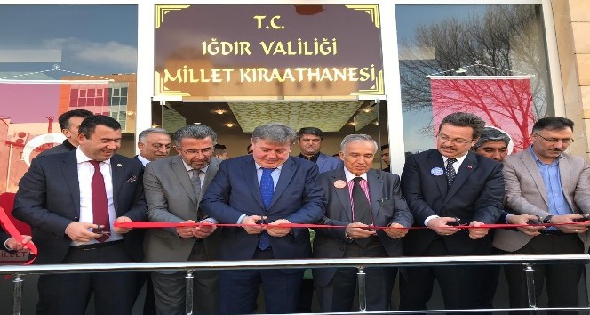 Iğdır’da “Millet Kıraathanesi” açıldı