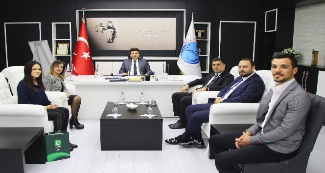 Yeşilay Derneği’nden Rektör Karacoşkun’a ziyaret