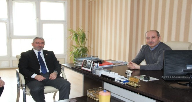 AK Parti Belediye Başkan Adayı Aşgın’dan İHA’ya ziyaret