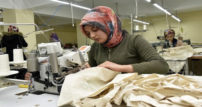 Gümüşhaneli kadınlar üreterek güçleniyor