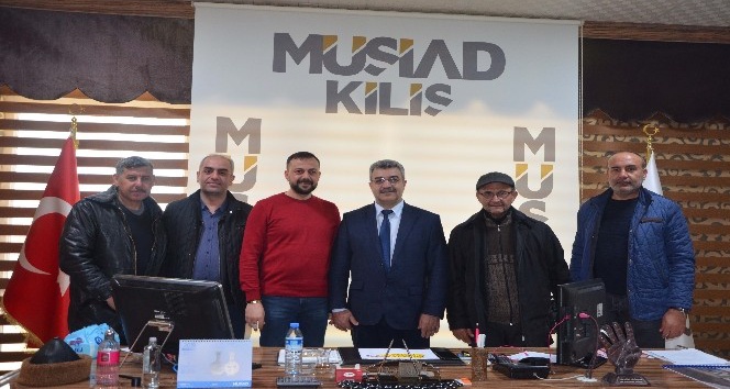 BTP Adayı Özkar, MÜSİAD Kilis Şubesini ziyaret etti