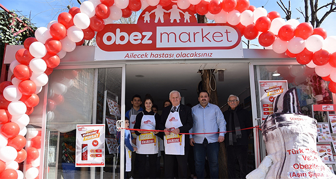 Türkiye&#039;nin ilk &#039;obez market&#039;i açıldı