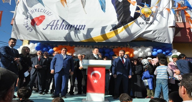 Milletvekili Eroğlu, Akharım Beldesini ziyaret etti