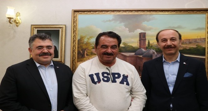 İbrahim Tatlıses’ten Vali Erin’e ziyaret