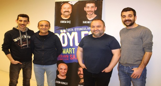 4 usta oyuncu Diyarbakır’da sevenleriyle buluştu