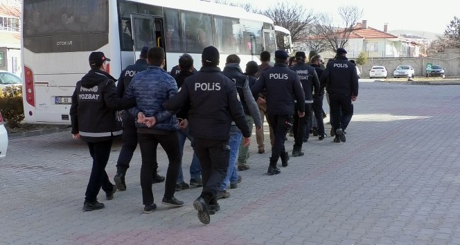 Yozgat’ta uyuşturucu satıcılarına operasyon 9 tutuklu