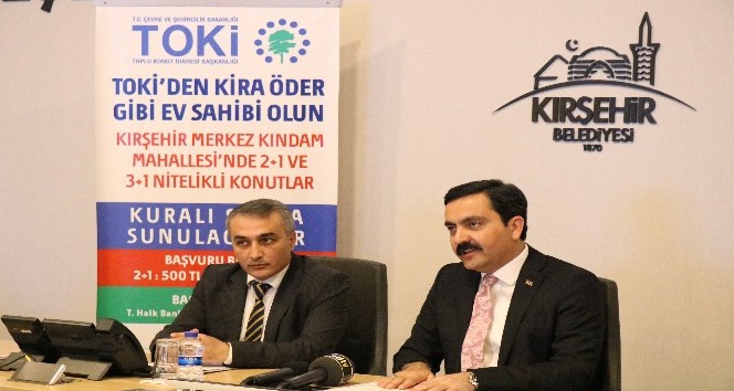 Belediye’nin sosyal projesi TOKİ ile genişletiliyor
