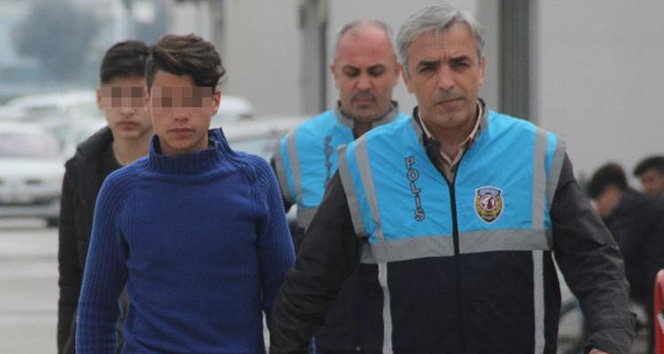 Boks makinesi yerine koyduğu çocuğu döven zanlı tutuklandı