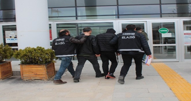 Elazığ’da uyuşturucu operasyonları: 3 şüpheli yakalandı