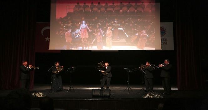 Türkiye’nin bakır nefesli beşlisi Maltepe’de sahne aldı