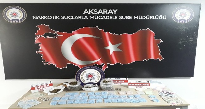 Aksaray’daki 2 ayrı uyuşturucu operasyonunda 5 tutuklama
