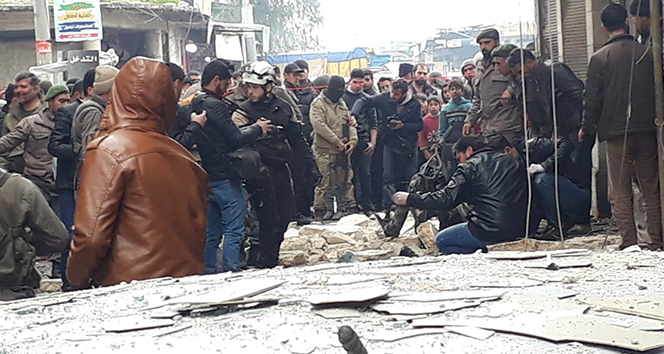 El-Bab’da patlama: 1 yaralı