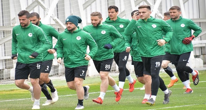 Konyaspor, Çaykur Rizespor maçının hazırlıklarını tamamladı
