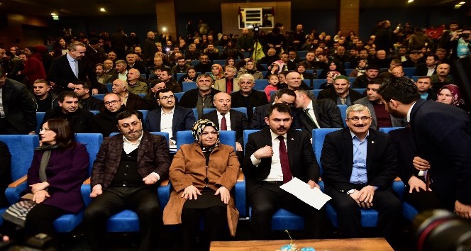 Çevre ve Şehircilik Bakanı Murat Kurum Sancaktepelilerin tapu ve imar sorularını cevapladı