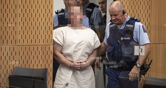 Yeni Zelanda’da saldırganı Tarrant 5 Nisan’a kadar gözaltında