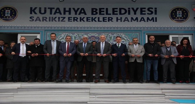 Ilıca Sarıkız Kadınlar ve Erkekler Hamamları hizmete sunuldu