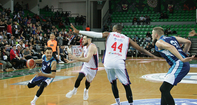 Tahincioğlu Basketbol Süper Ligi: Bahçeşehir Koleji: 78 - Türk Telekom: 84