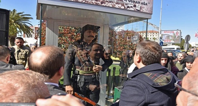 Osman Ağa’nın balmumu heykeli Giresun’da sergilenmeye başlandı