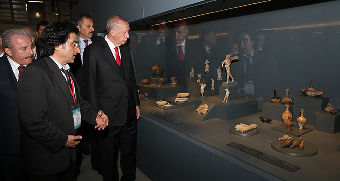İşte Cumhurbaşkanı Erdoğan&#039;ın açılışını yaptığı Troya Müzesi