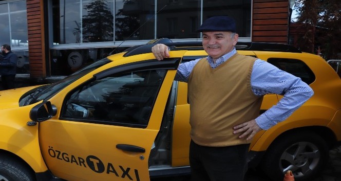 Taksi şoförü Faruk Özlü olunca