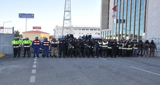 Kars’ta “Türkiye Güven Huzur Uygulaması” yapıldı