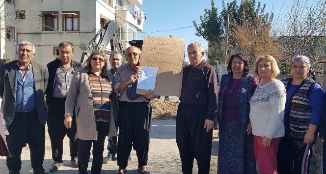 Su deposu görünümlü baz istasyonuna tepki