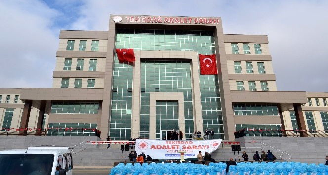 Tekirdağ’ın yeni adalet sarayı açıldı
