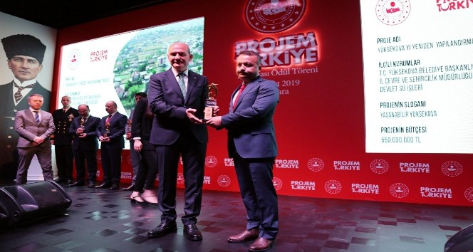 Yüksekova Belediyesi ödüle layık görüldü