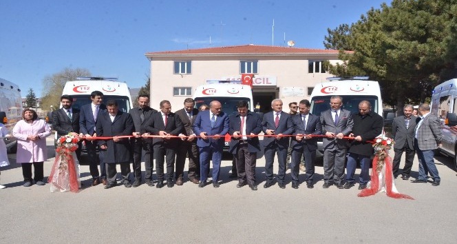 5 adet tam donanımlı kara ambulansı Erzincan’da hizmete girdi