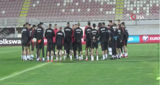 A Milli Takım, Arnavutluk maçına hazır