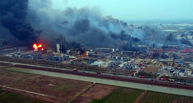 Çin’de kimya tesisi patlamasında ölü sayısı 47’ye yükseldi
