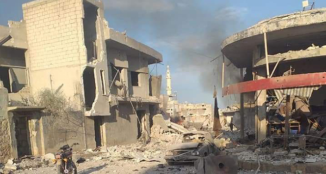 İdlib’de hava saldırısı: 10 ölü