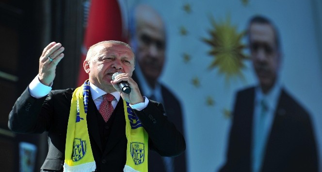 Cumhurbaşkanı Erdoğan: &quot;Bu seçim milli irade yüzsüzleri için yolun sonu olacak&quot;