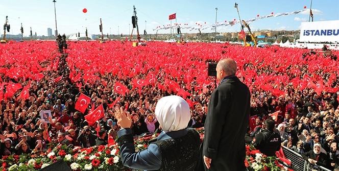 Rekor katılım! Cumhurbaşkanı Erdoğan sayıyı açıkladı