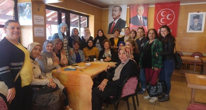 Didim’de AK Parti Kadın Kolları seçim çalışmalarını sürdürüyor