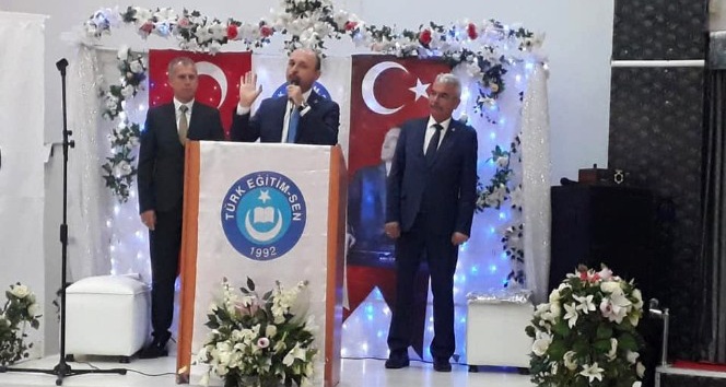 Türk Eğitim-Sen Genel Başkanı Geylan, Kırklareli’de istişare toplantısına katıldı
