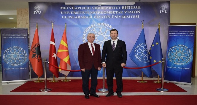 Uluslararası Vizyon Üniversitesi ile Balkan Üniversitesi arasında işbirliği