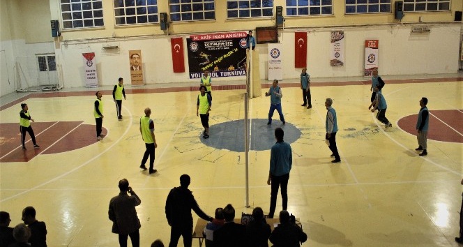 Milli Şair Mehmet Akif Ersoy’un anısına voleybol turnuvası