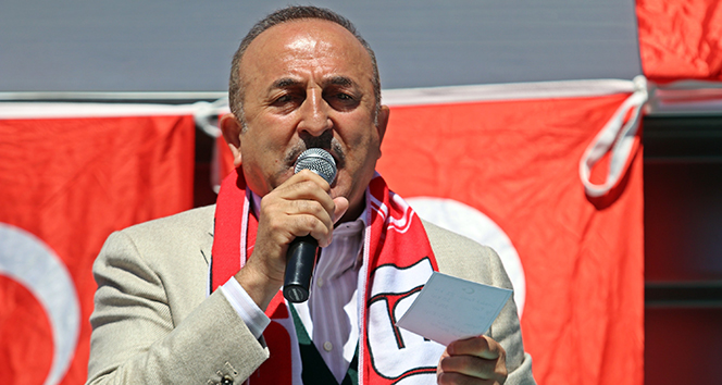 Bakan Çavuşoğlu&#039;ndan PKK&#039;lı aday listesi açıklaması