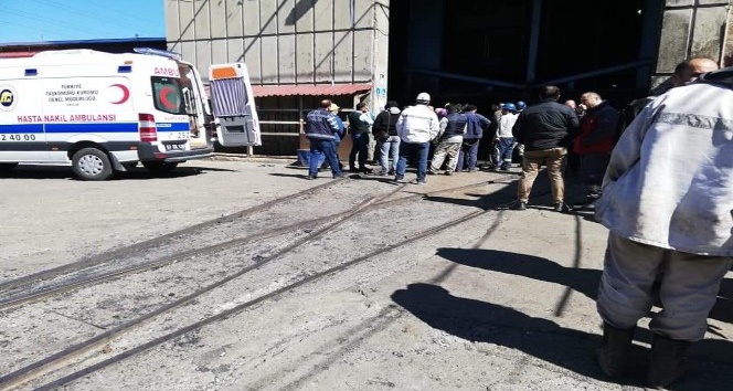 Maden ocağında göçük: 4 işçi hafif şekilde yaralandı
