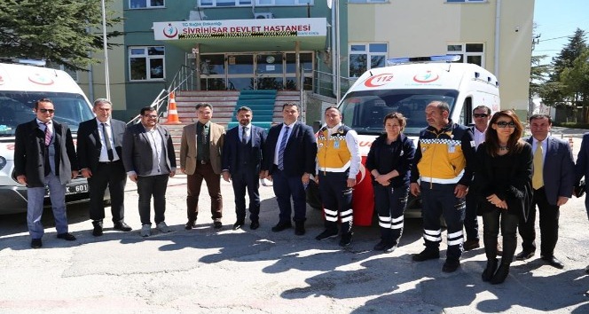 İl Sağlık Müdürlüğünden Sivrihisar’a yeni ambulans