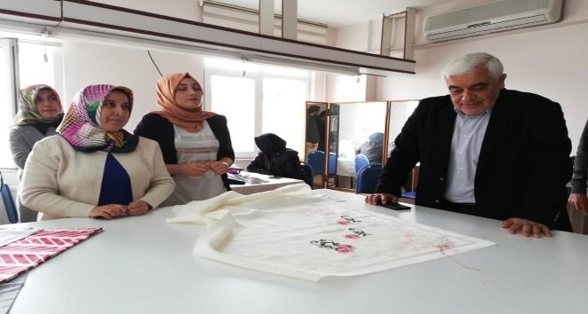 ÇATOM ve Gençlik ve Kültür evine ziyaret
