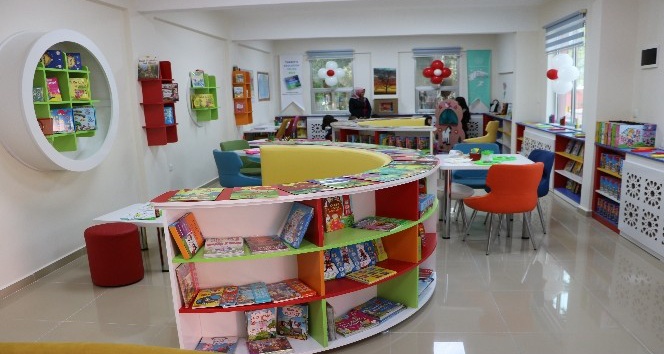 KOP okul öncesi Kütüphane ve Eğitim Merkezi açıldı