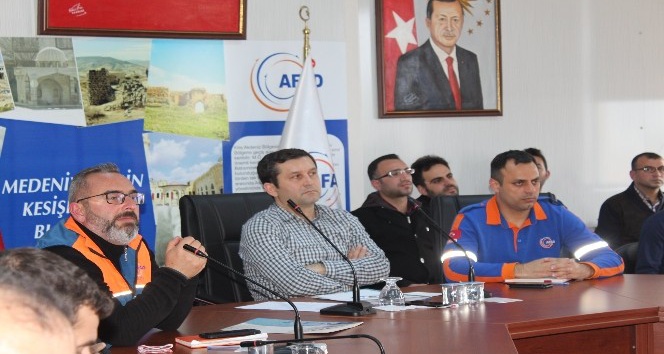 Suriye’de hizmet veren STK temsilcileri toplantı yapıldı